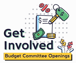 Get Involved: Budget Committee Openings
