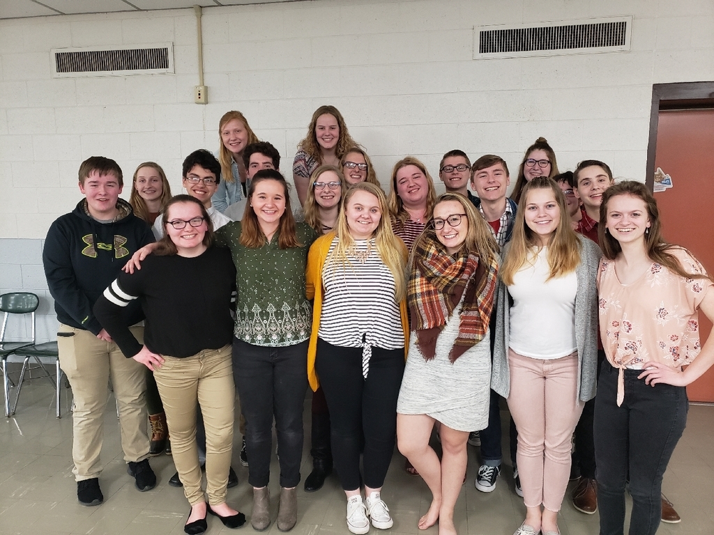 HS Forensics team in Colby 