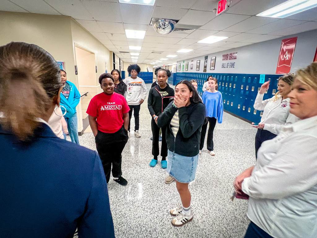 PCMS' Agriculture classroom welcomes three new rabbits!