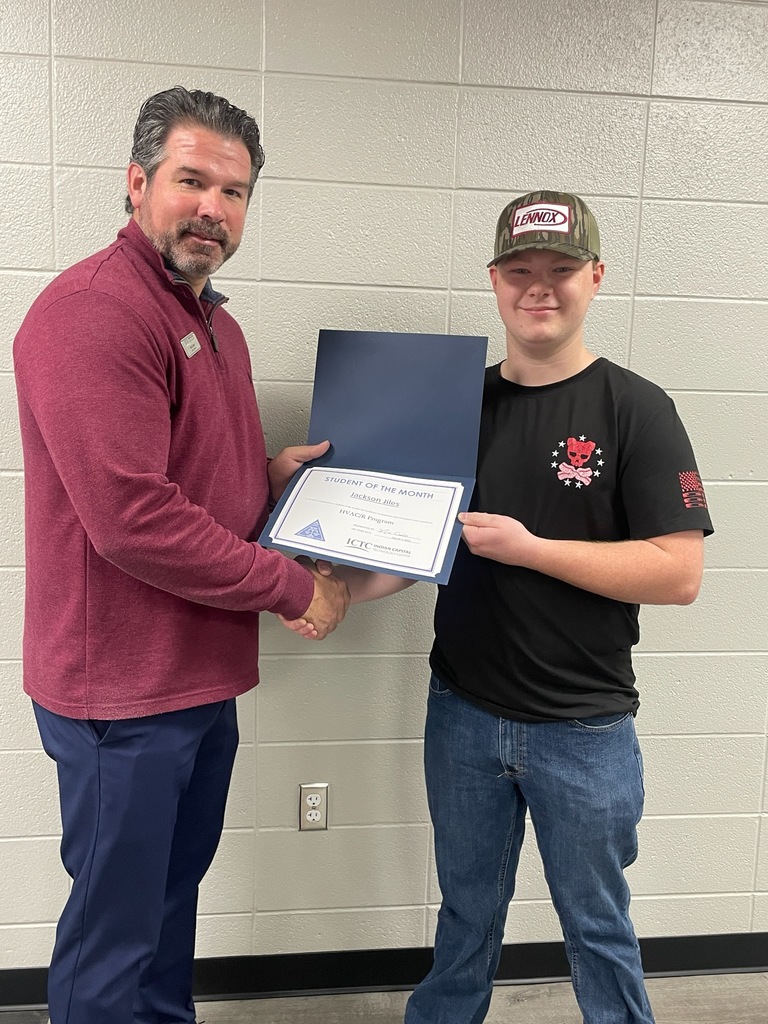 Jackson Jiles - Sallisaw Campus March Student of the Month