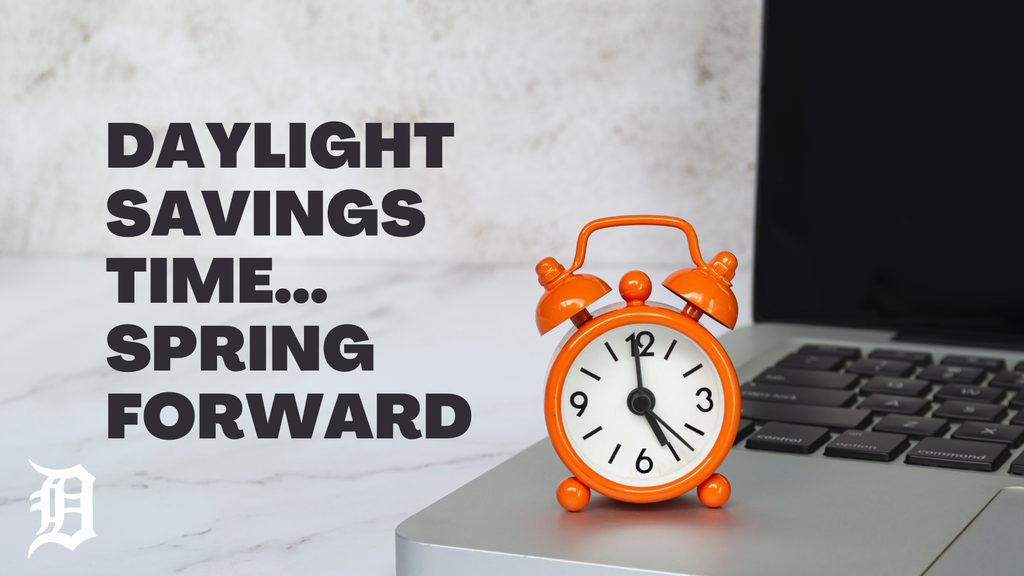Daylight savings time flyer.