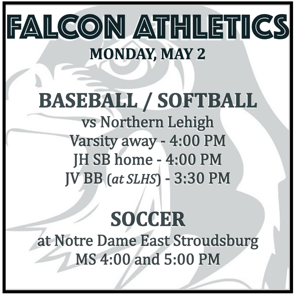 Salisbury Athletics daily schedule