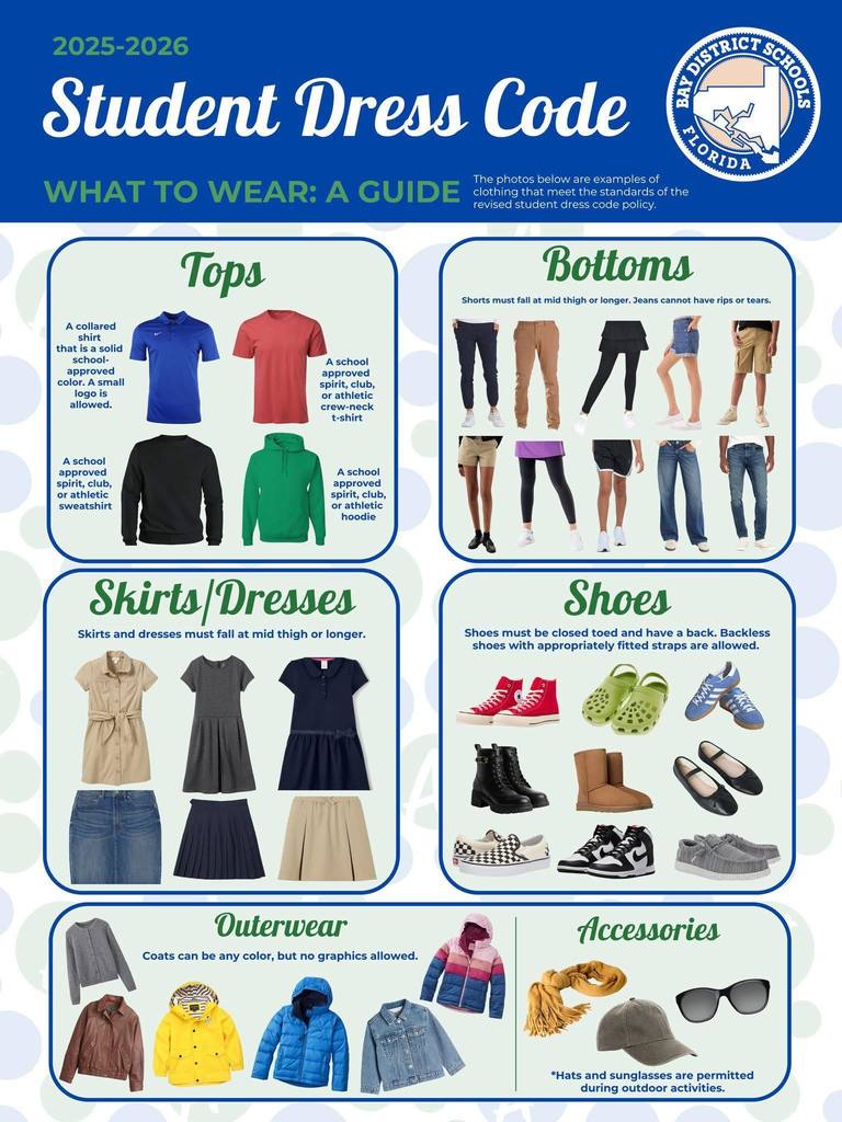 Dress Code images for BDS students
