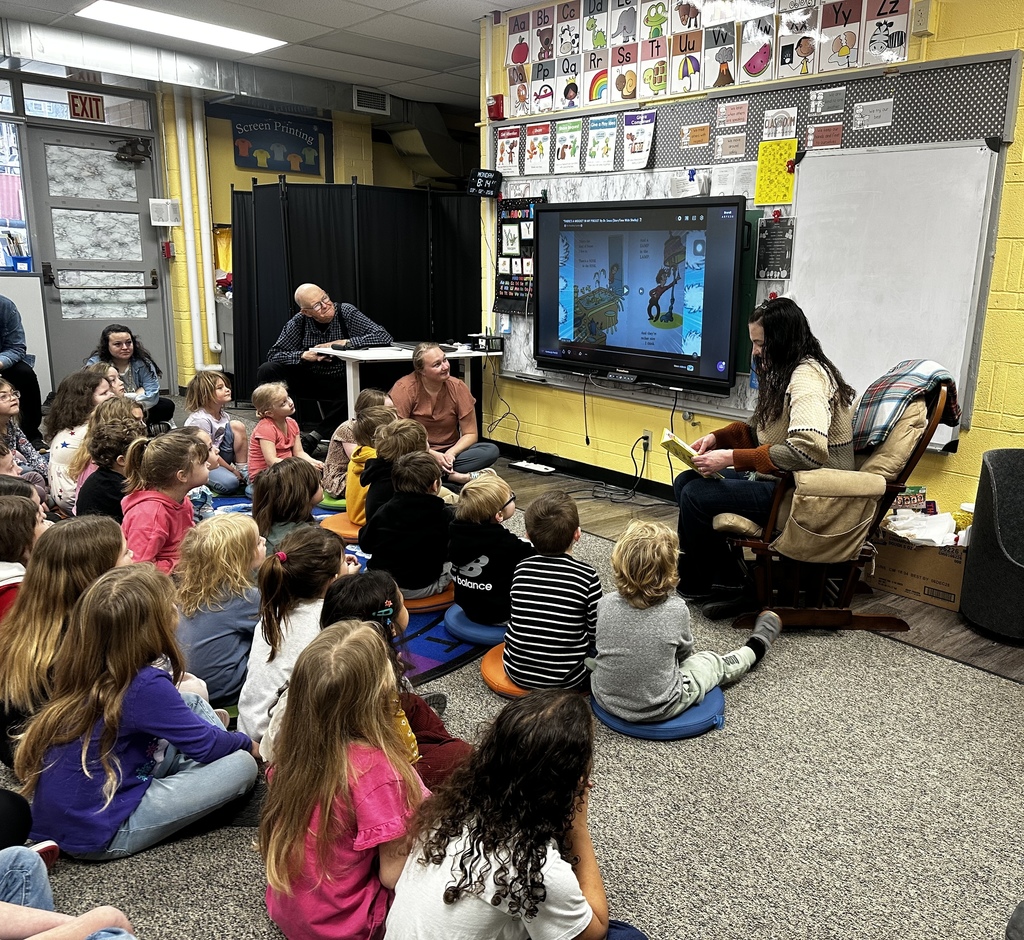 Photos of guest readers during Read Across America Week - Sheila