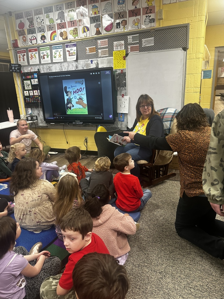 Photos of guest readers during Read Across America Week - Debbie Sturm