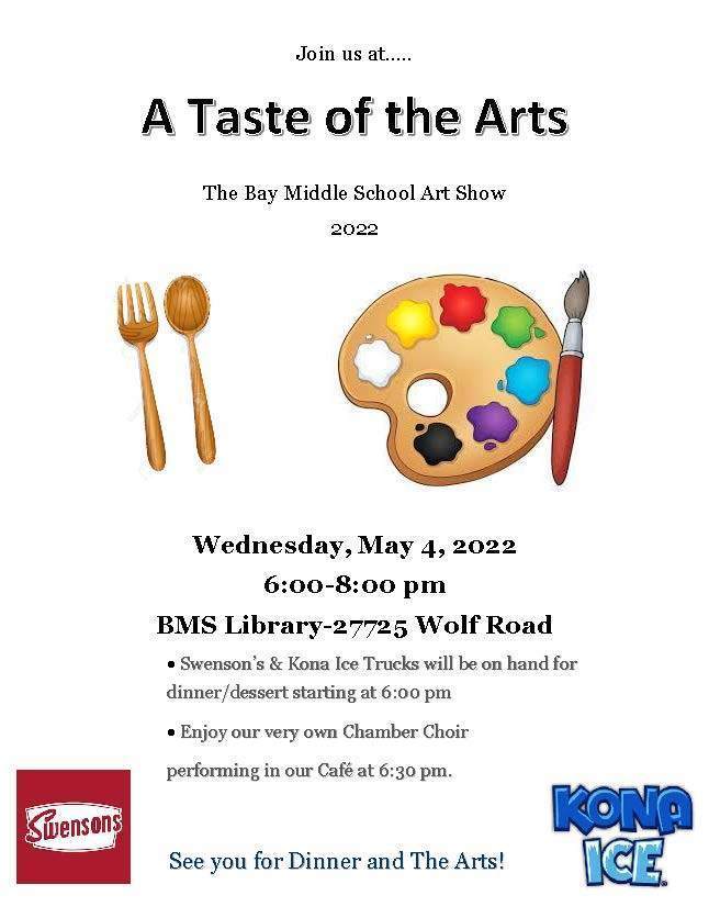 A Taste of the Arts at BMS May 4, 2022