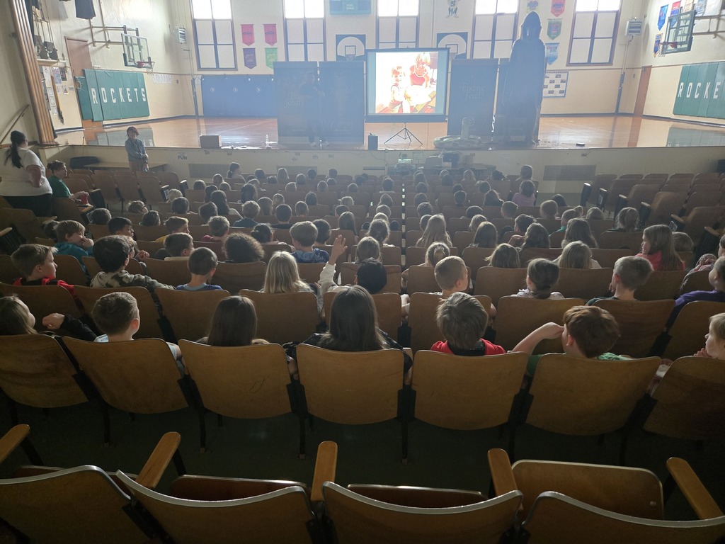 Students at presentation