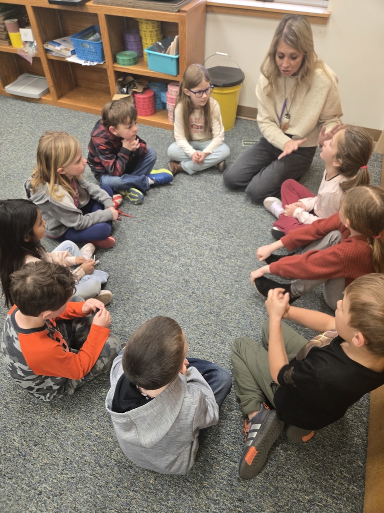 Students at presentation