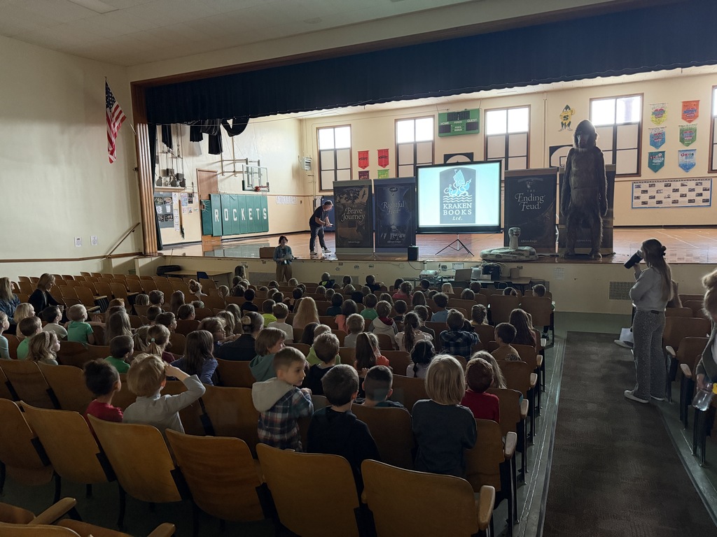 Students at presentation
