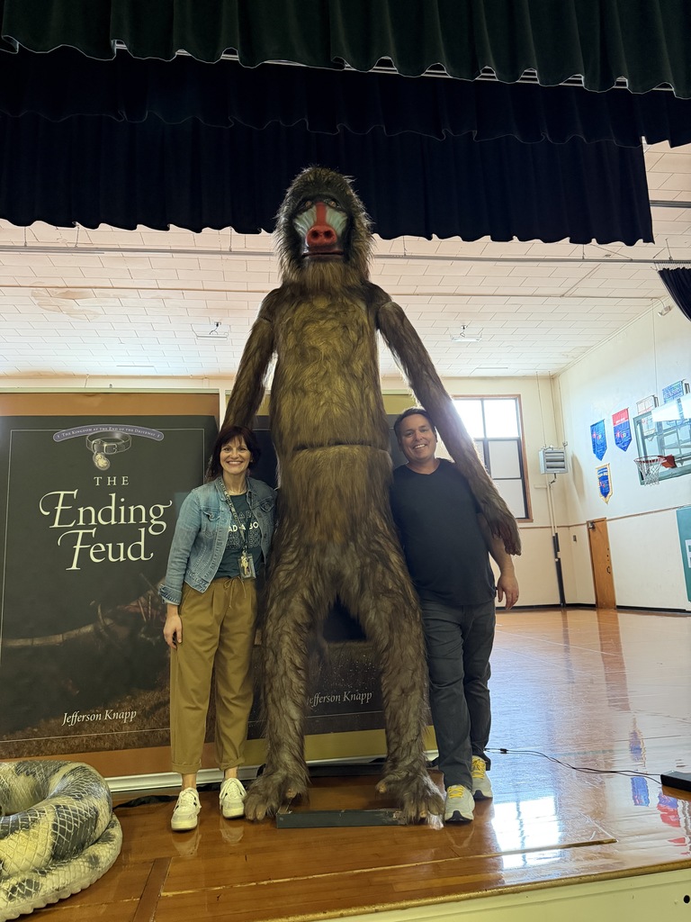 Mrs. Royal with Jefferson Knapp