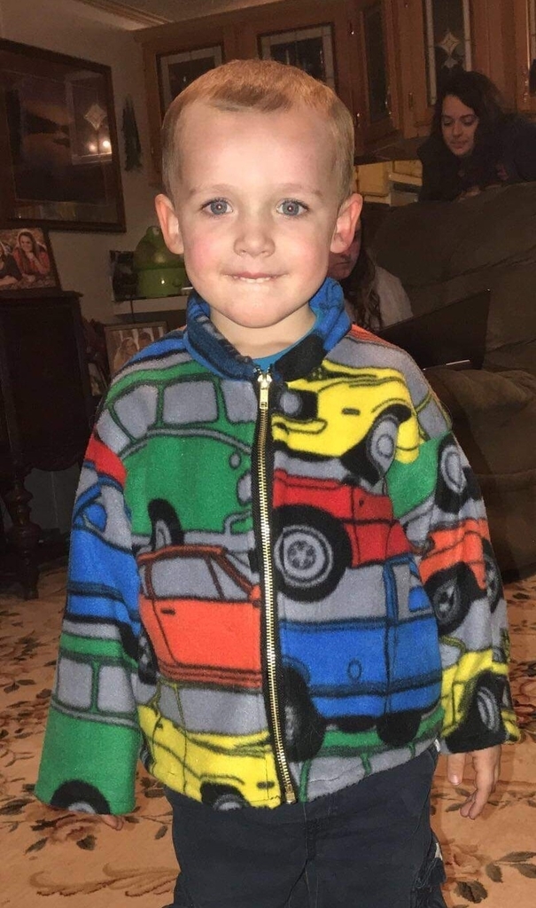 Students in Mrs Pickle's sewing class have been working on zipper projects. Cierra Carter made a jacket for her nephew, Jace.