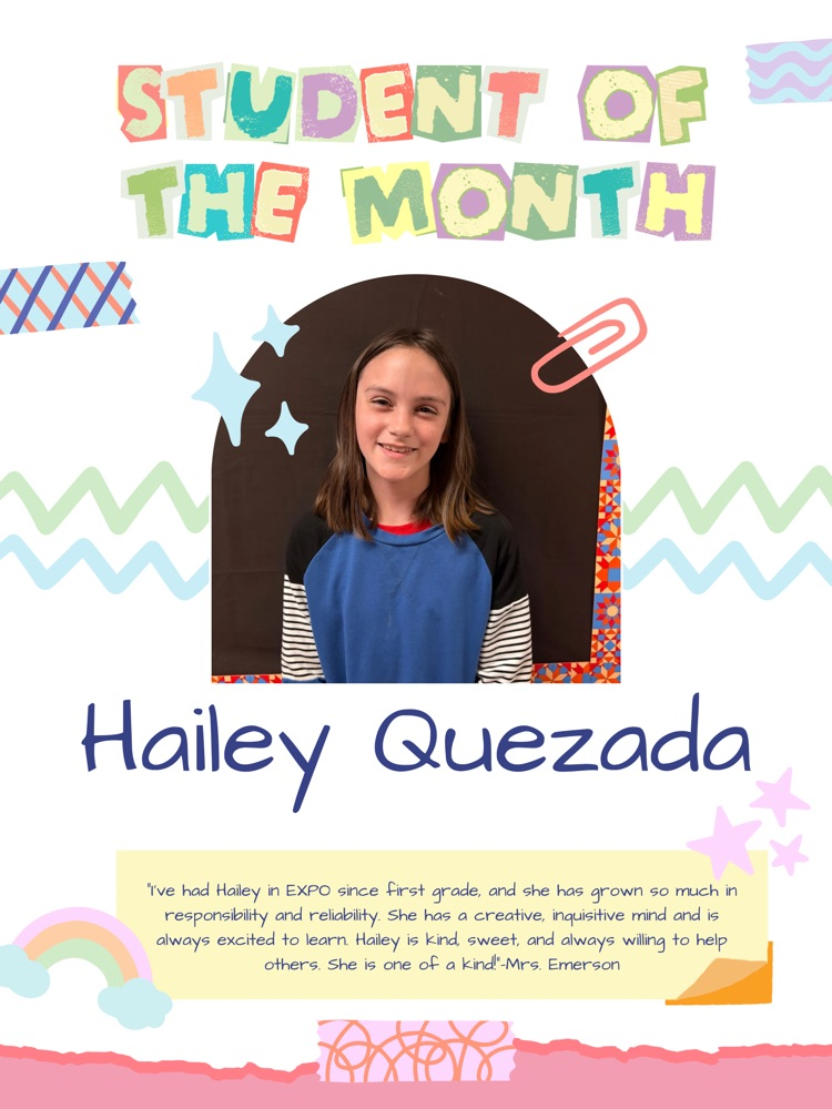 student of the month