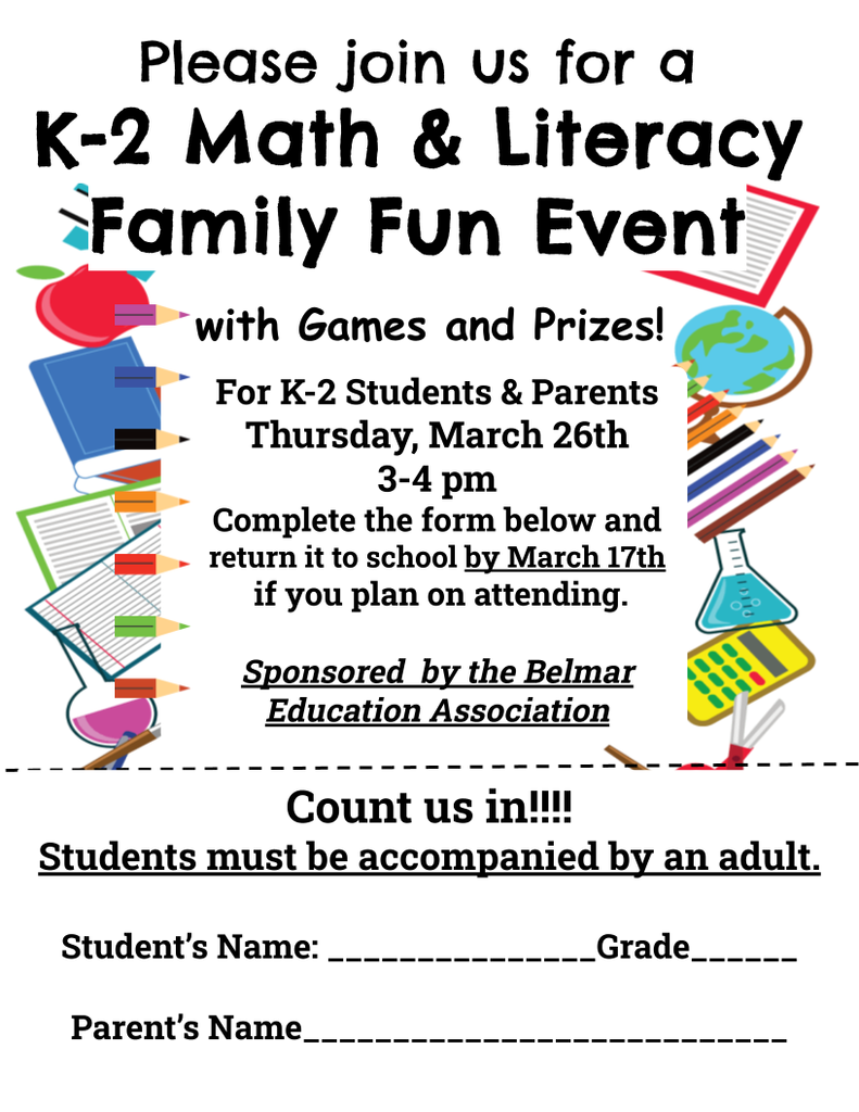 Math and Literacy Event