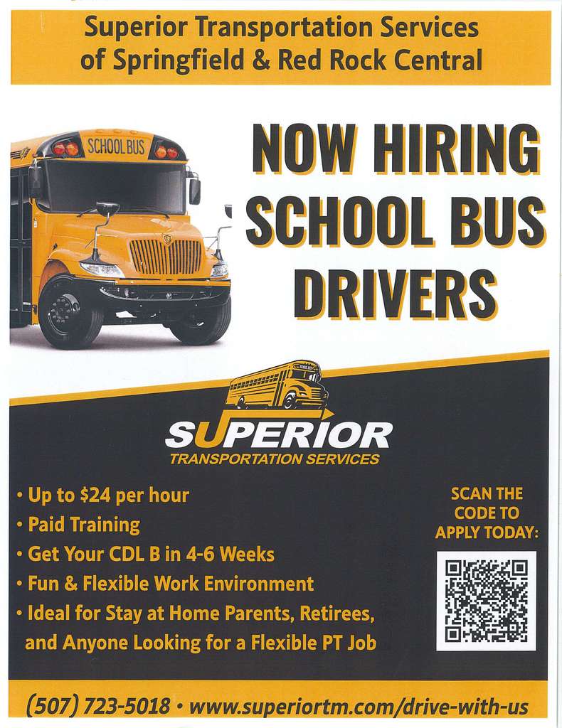 flyer advertising for hiring bus drivers