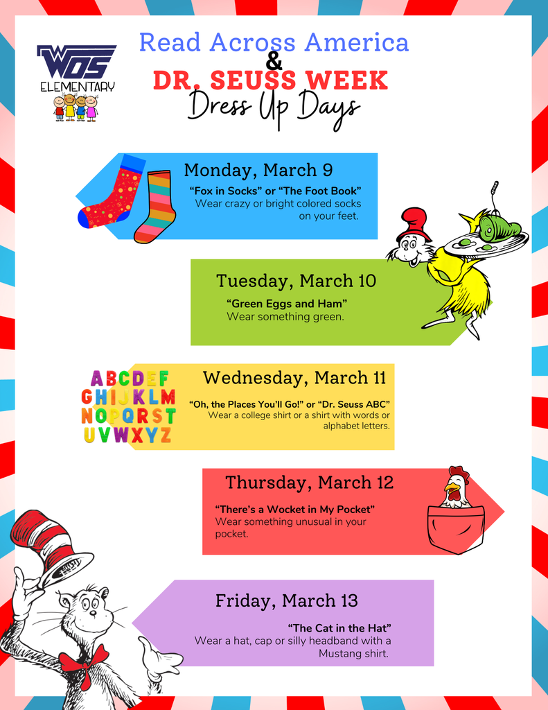 WOSE Dr. Seuss Dress Up Days