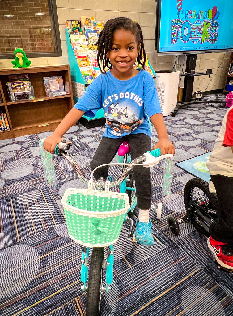 PCPS Read Across America Week Bike Winners