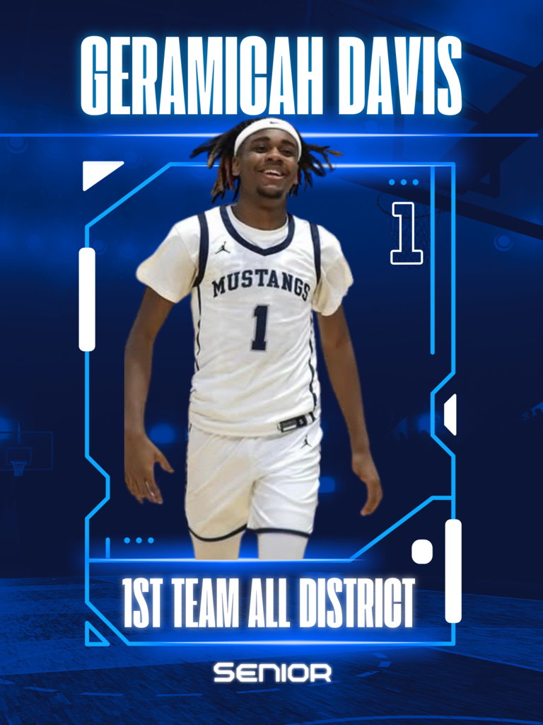 WOS Basketball All-District Geramicah Davis