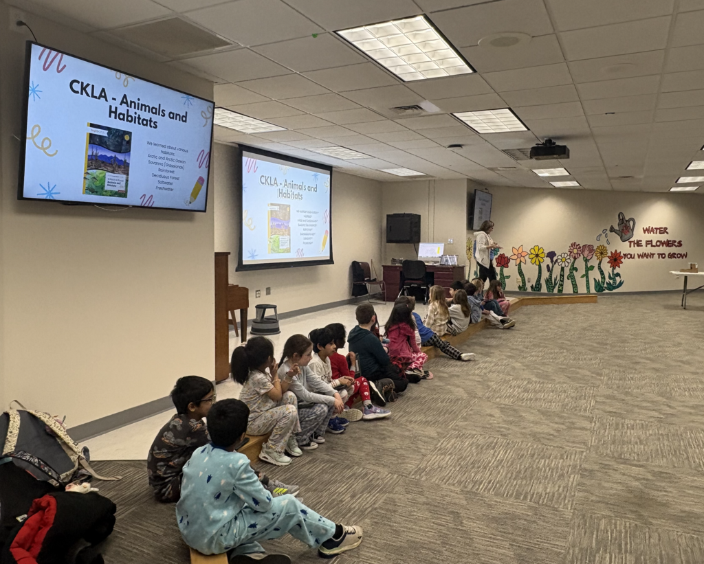 1st graders show case
