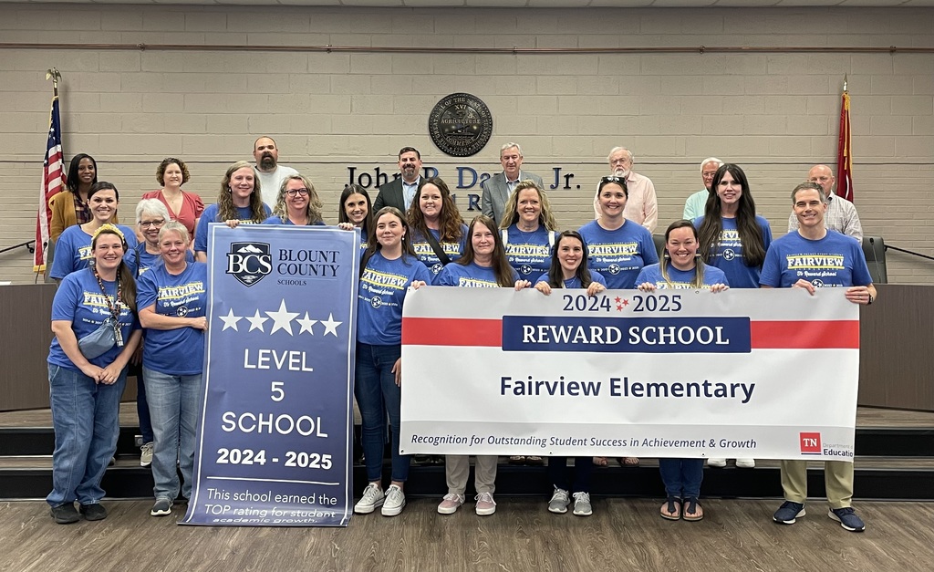 Fairview Elementary School- Reward School and Level 5 School