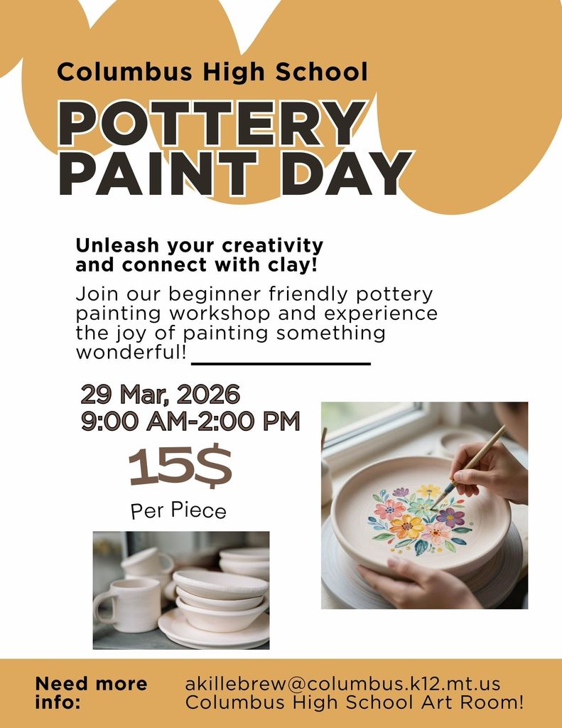 Pottery Paint Day