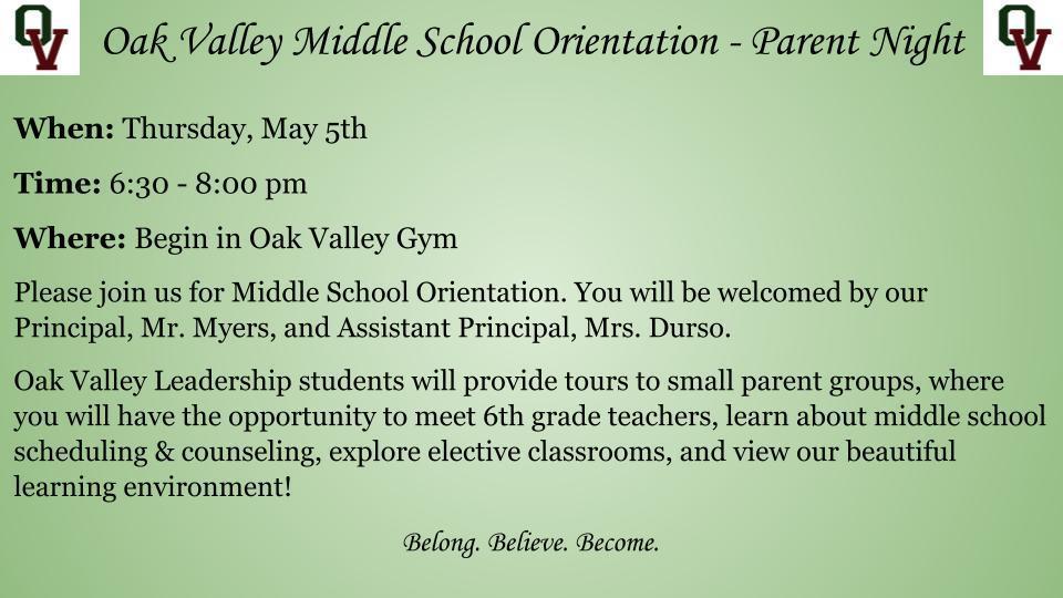 OVMS Orientation