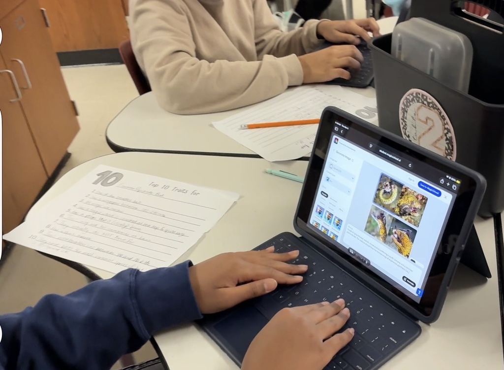 7th Grade Science student using Magic School AI to help generate a Hybrid Organism