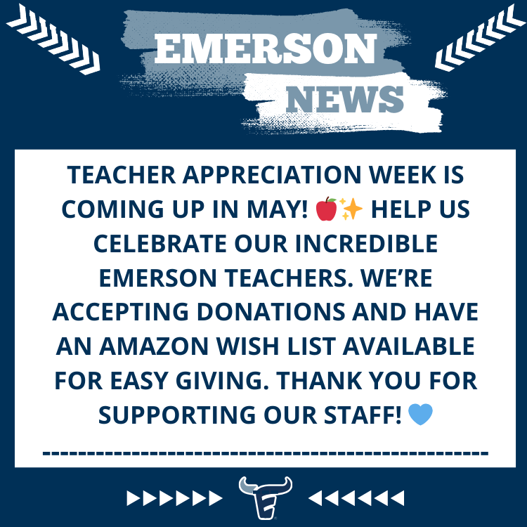 Request for teacher appreciation donations