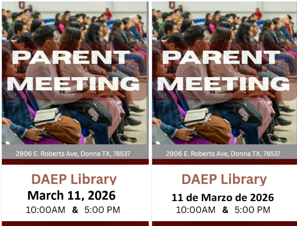 Parent Meeting Flyer (March 11, 2026)