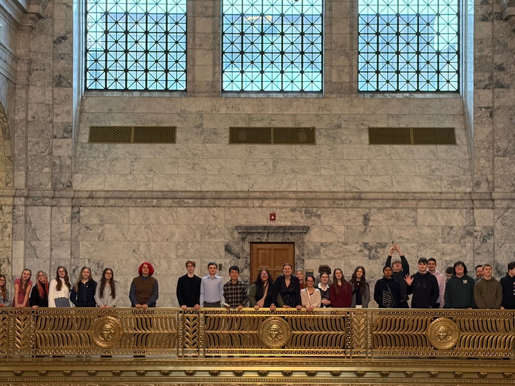 Naselle Students at the State Capitol