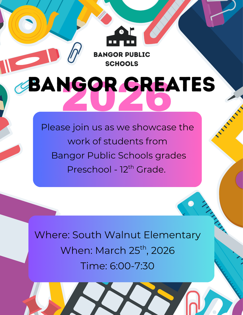 colorful bangor creates image