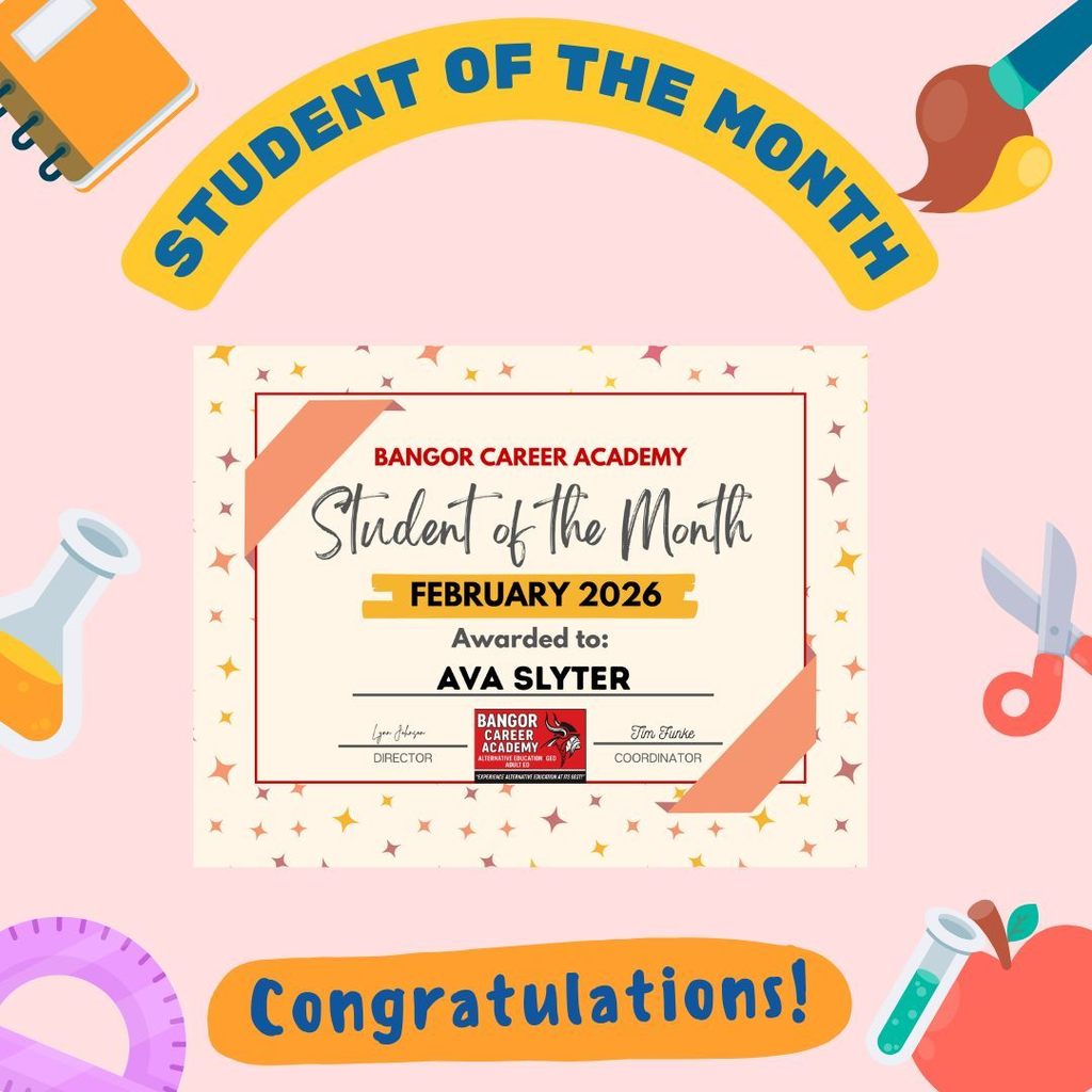 Student of the month image