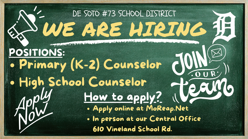 We are hiring flyer.