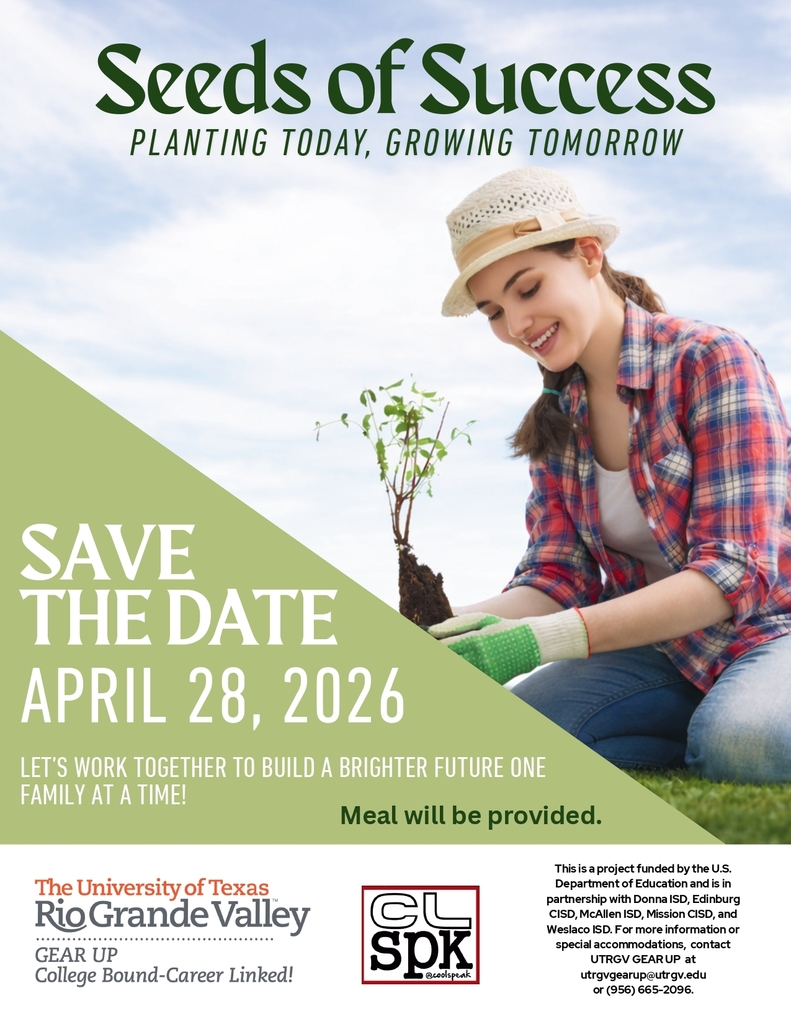 seeds of success flyer