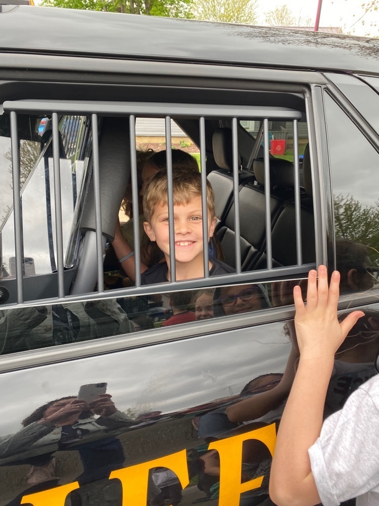 student in Sheriff’s car