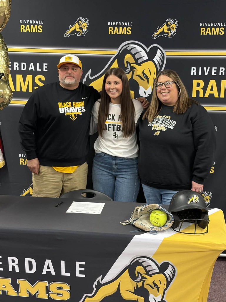 Students signing for college athletics
