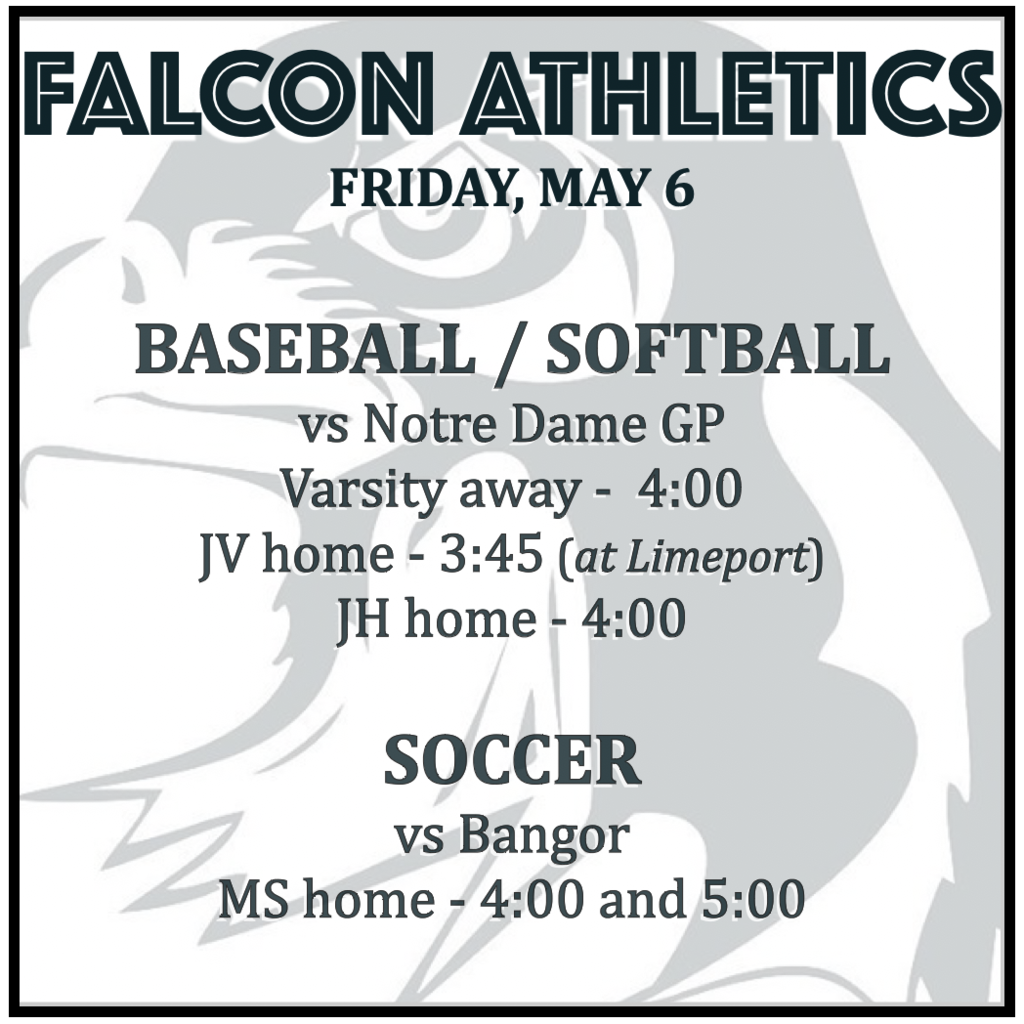 Salisbury Athletics daily schedule