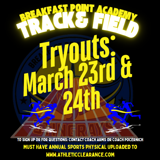 BPA: MS Track & Field Tryout Info