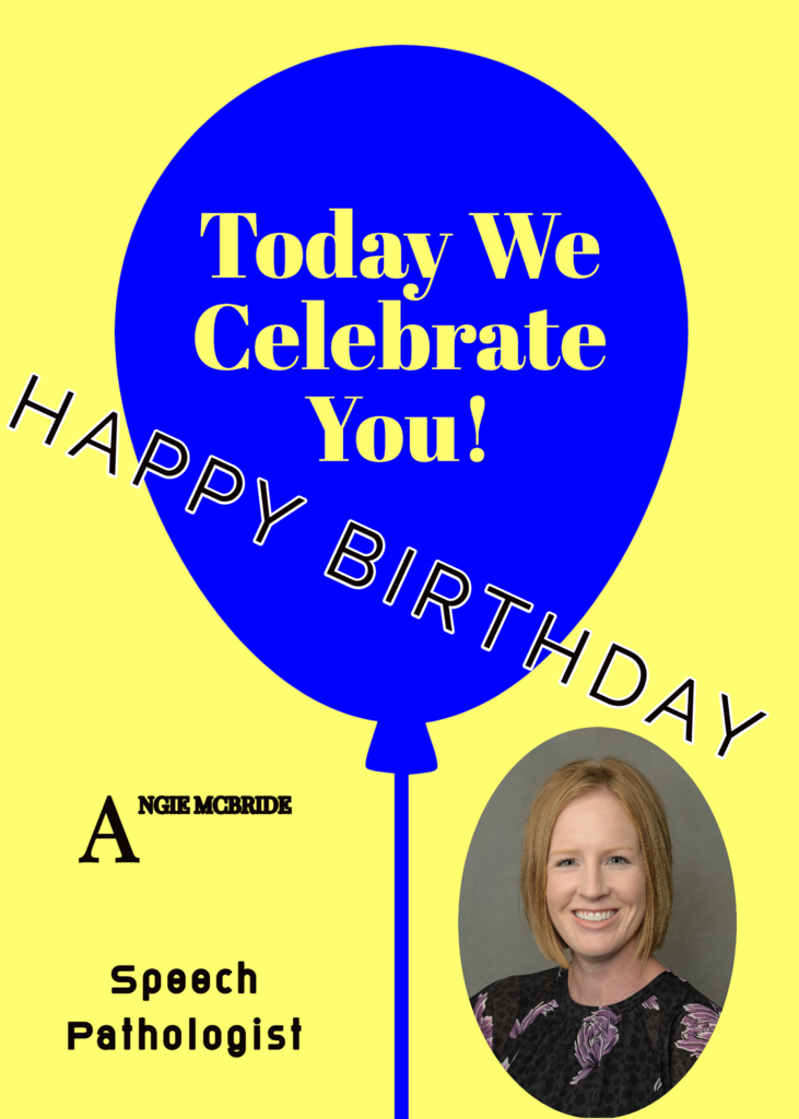 HBD Angie McBride
