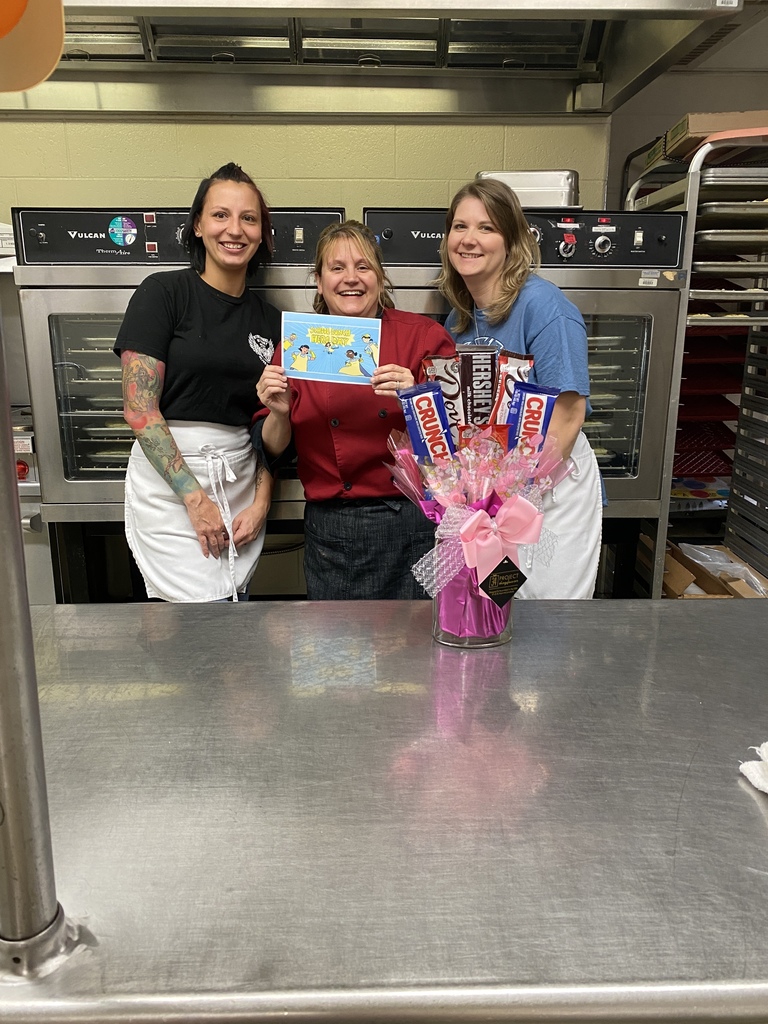 The cafeteria staff at LT Ball.