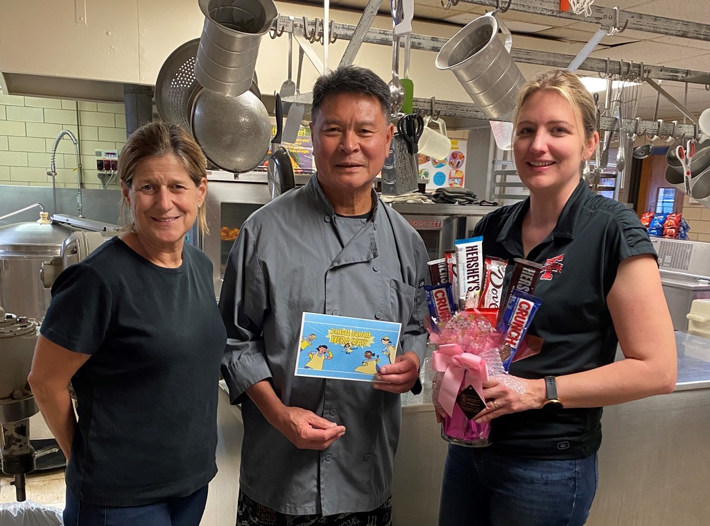 Super Heroes at Broadway Elementary School.