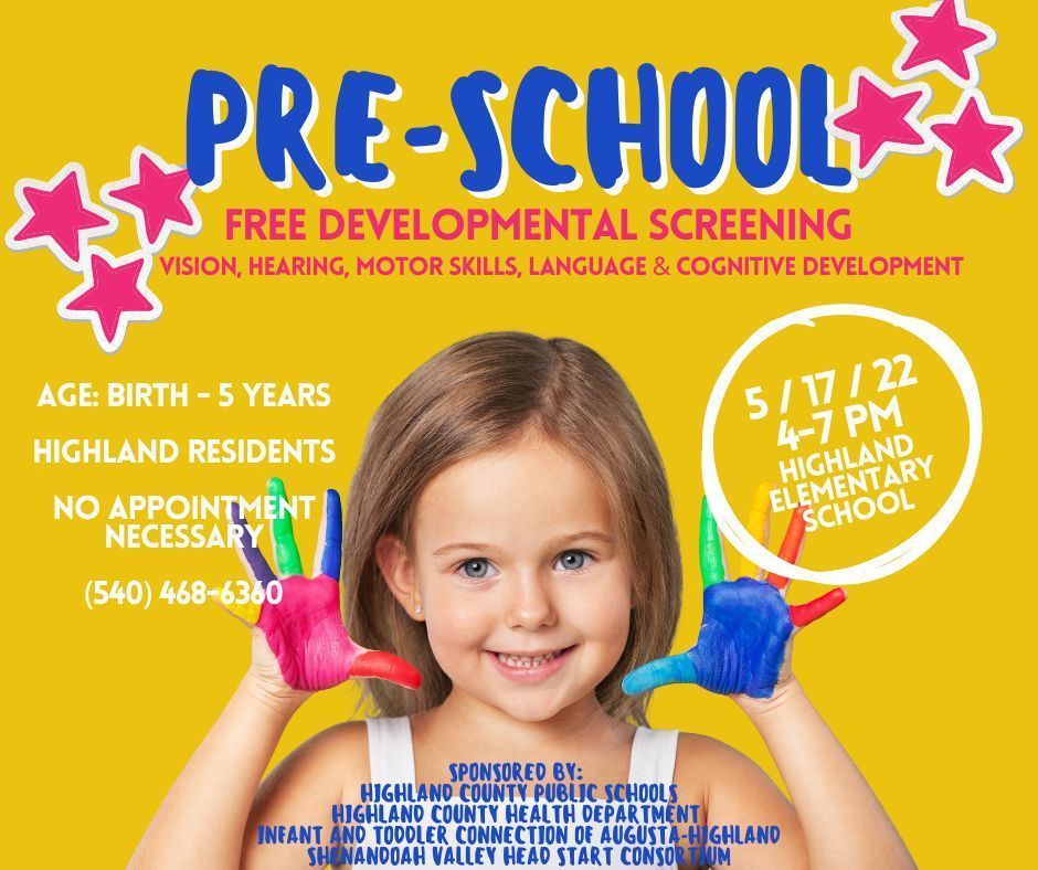 Preschool Screening 2022