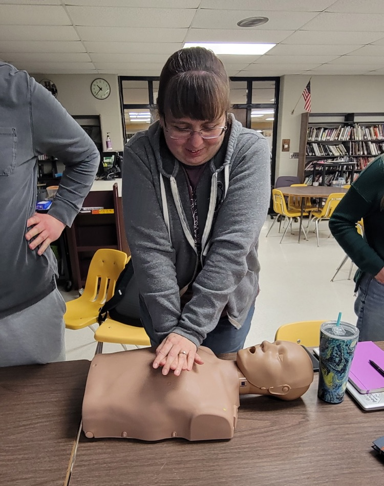 School Nurse with staff