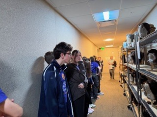 Behind the scenes prop and costumes of HALE