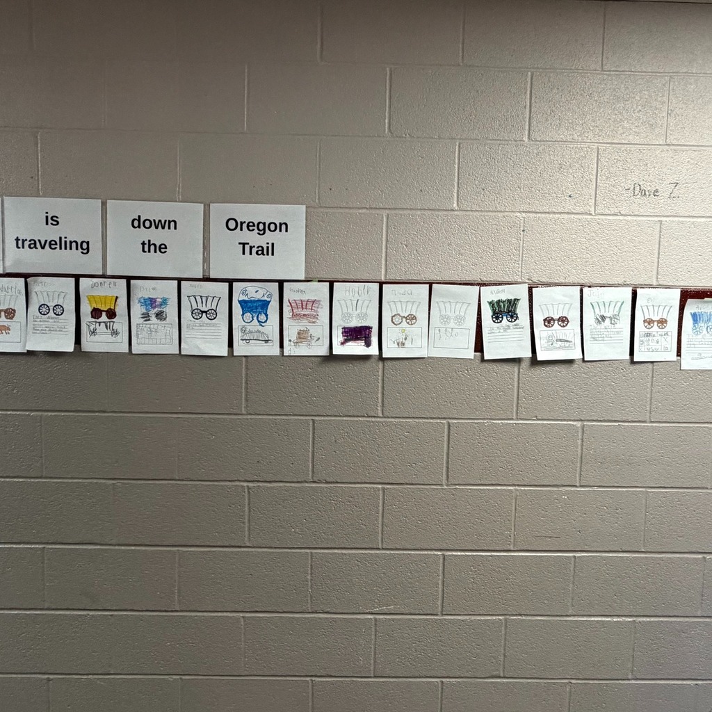 Paper colored with writing under them.