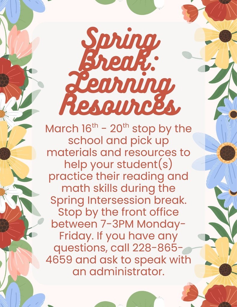 Spring Break Resources