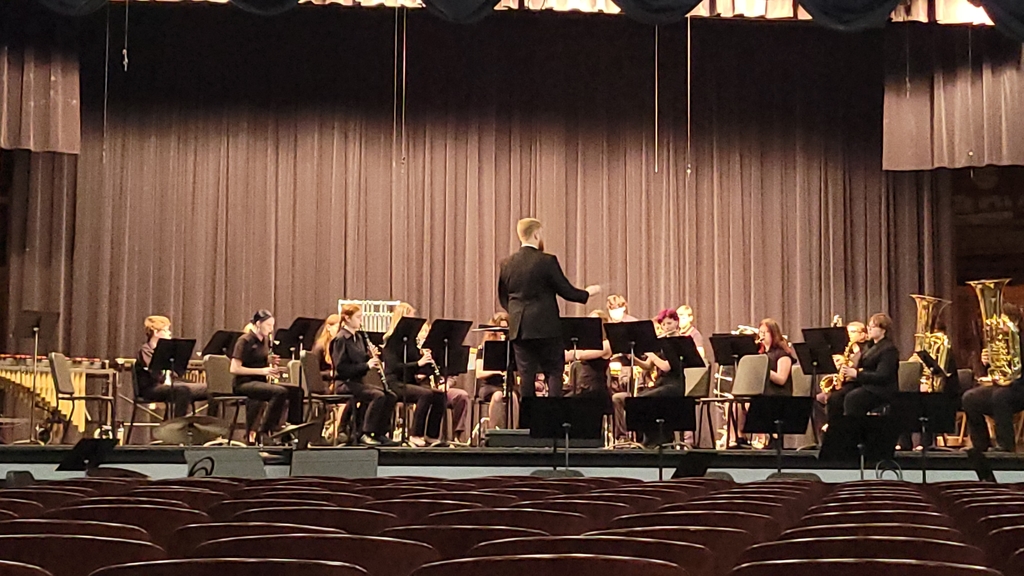 Medford Band received a 1 at Tri-State.