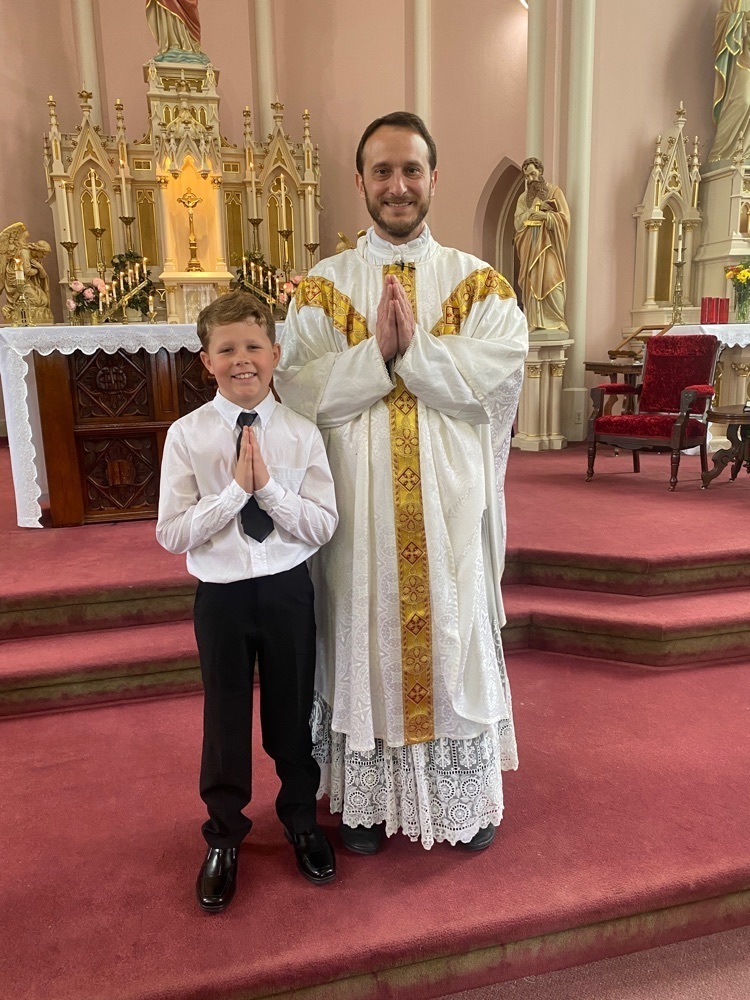 Brody 1st Communion