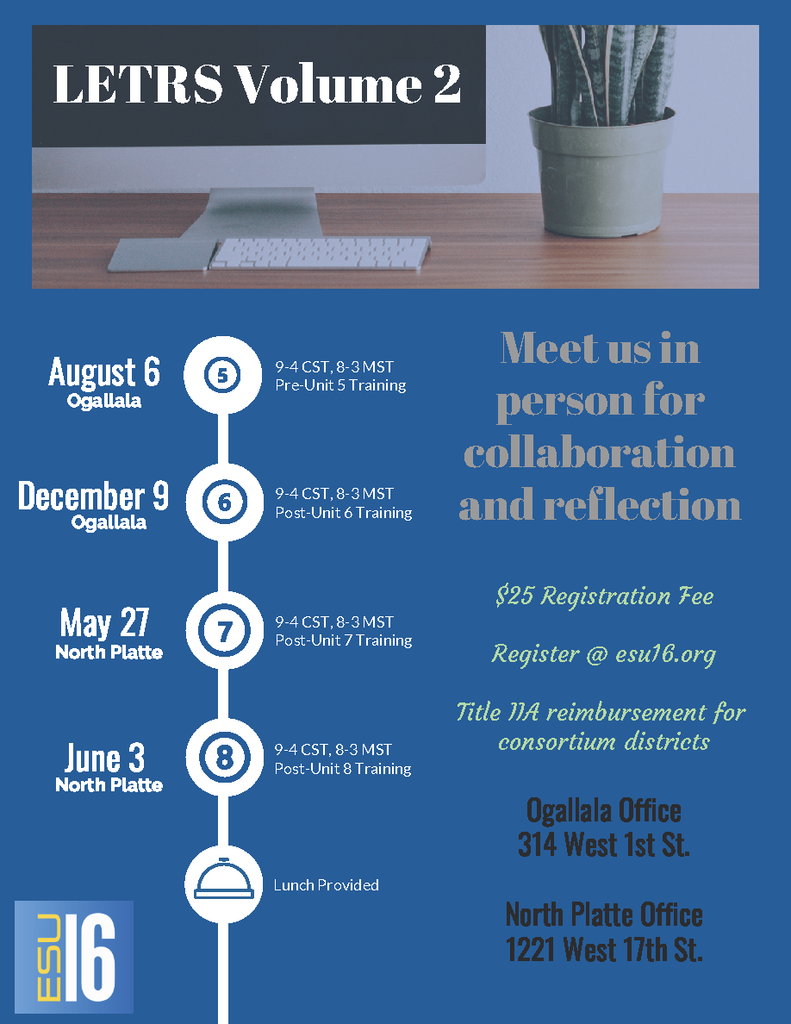 Register Today for LETRS 7 & 8