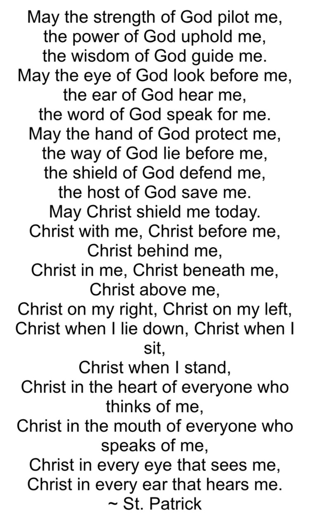 Prayer of St. Patrick
