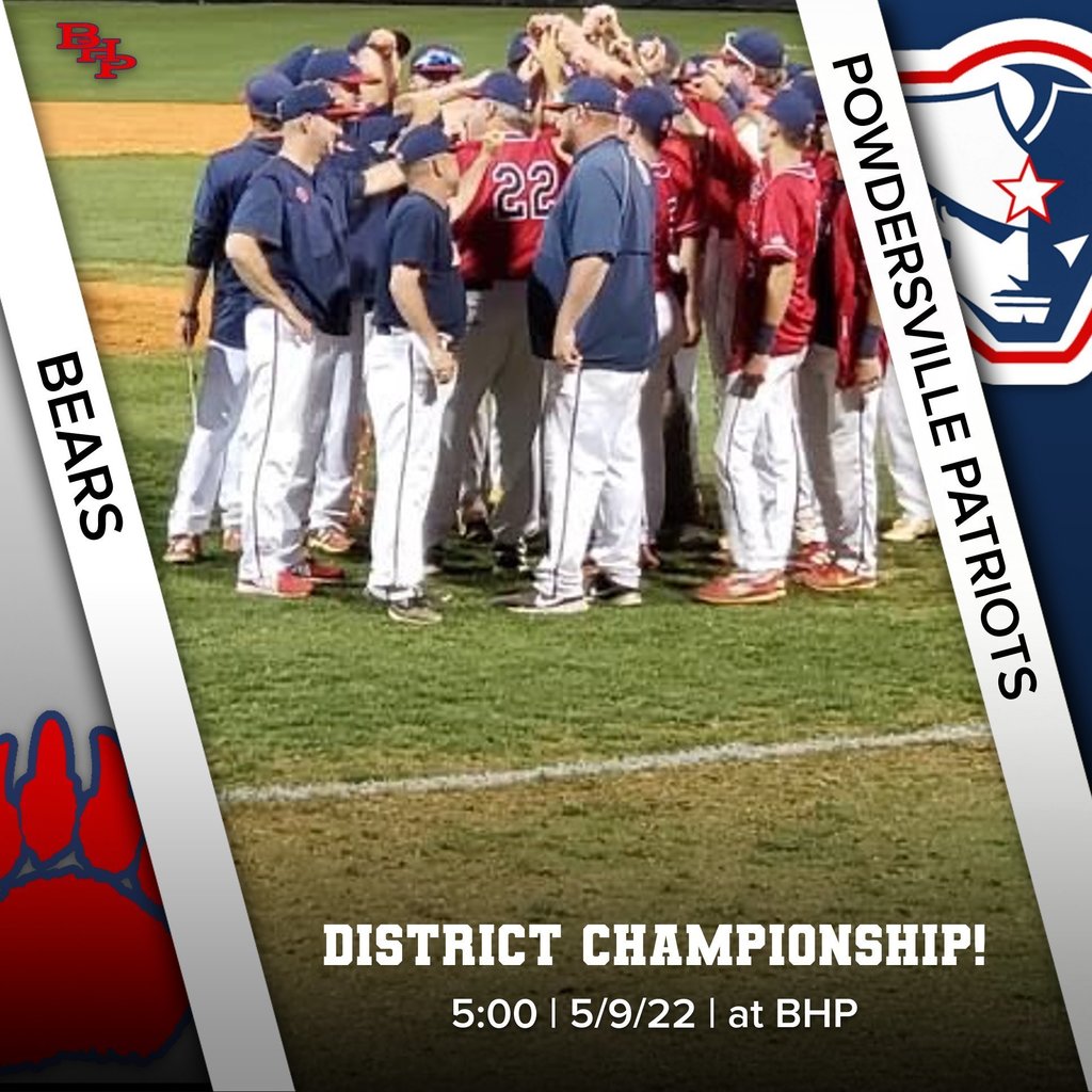 District Championship tonight